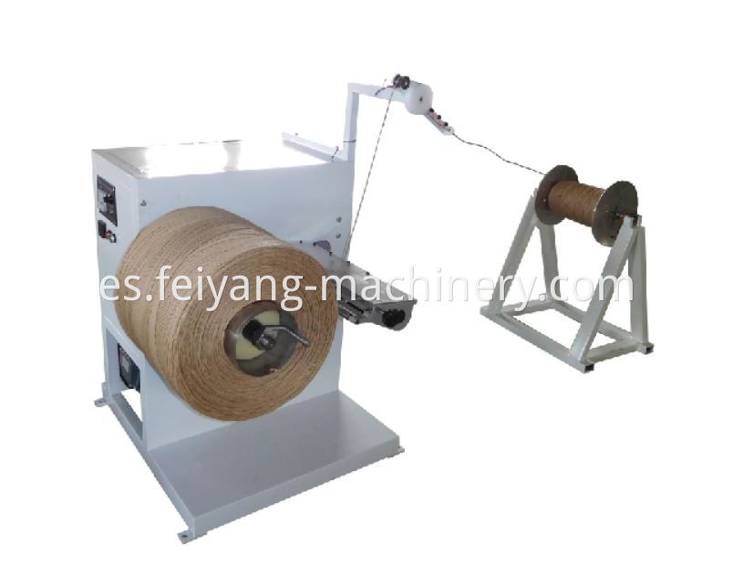 Twisted Paper Rope Rewinding Machine